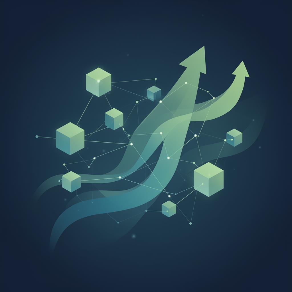 Strategic partnership and collaboration illustration